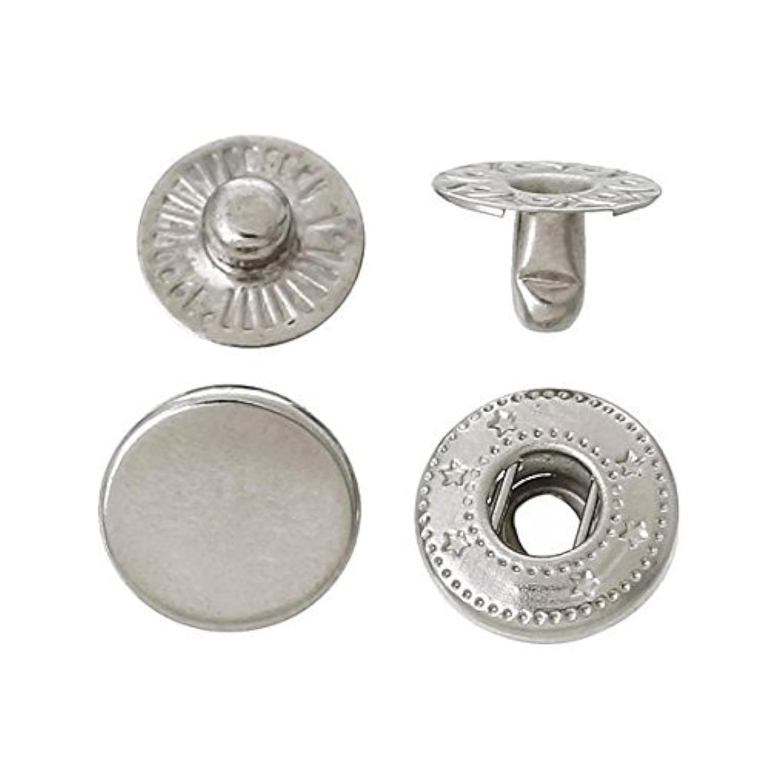 Metal Snap Buttons Manufacturer, Supplier & Dealer in Muzaffarnagar, UP & India